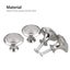 20pcs Kitchen Cabinet Knobs Pulls, Brushed Nickel Cabinet Knobs, Eeekit Drawer D Carousel 3