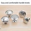 20pcs Kitchen Cabinet Knobs Pulls, Brushed Nickel Cabinet Knobs, Eeekit Drawer D Carousel 5