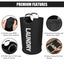 90l Large Collapsible Washing Laundry Basket Bag For Bedroom, Fabric (black, L) Carousel 4