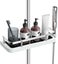 Adjustable Shower Shelf, No Drilling Organizer Holder For Shampoo, Soap, Face Cl Carousel 2