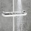 Adjustable Shower Shelf, No Drilling Organizer Holder For Shampoo, Soap, Face Cl Carousel 3