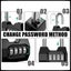 4 Position Security Lock Reset Keyless Digital Combination Padlock For Gym Locke Carousel 4