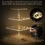 4 Tier Cupcake Holder Tower Display Stand with LED Light Carousel 7