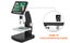 LCD Digital Microscope 4.3 inch Coin Microscope 50X-1000X Magnification Carousel 3