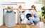 Laundry Basket Hamper Large Collapsible with Carry Handles Clothes Hampers 75L Carousel 5