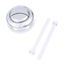 48mm Dual Flush Toilet Water Tank Push Buttons With Rods Toilet Accessory (silve Carousel 1