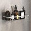 Bathroom Accessories Shelf Aluminum Storage Rack 31.5x14x5cm Silver Carousel 4