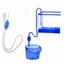 Aquarium Vacuum Cleaner - Pump Kit For Aquarium Cleaning - Powerful Siphon For C Carousel 2