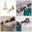 Aluminum Alloy Single Hole Curtain Rod Brackets Curtain Rod Ceiling Mount Ceilin Carousel 2