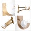 Aluminum Alloy Single Hole Curtain Rod Brackets Curtain Rod Ceiling Mount Ceilin Carousel 3