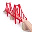 Bigjigs Rail Double Suspension Bridge Carousel 4