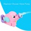Baby Bath Toys Children's Bathroom Water Toys Cartoon Elephant Shower Hand Pump Carousel 3