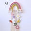 Braided Rainbow Children's Room Hair Clip Hair Accessories Storage Strap (withou Carousel 1