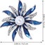 Brooch For Women, Flower Crystal Brooch Pin Wedding Banquet Hollow Out Flower Pi Carousel 2