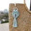 Compatible With4pieces Fish Shape Macrame Tassel Keychain Handmade Mixed Seed Be Carousel 3