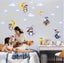 Cartoon Cute Mouse Star Moon Luminous Stickers Children's Room Decoration Wall S Carousel 3
