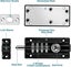 Combination Lock Latch 4 Digit Combination Lock Mechanical Code Door Lock Keyles Carousel 2