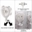 Electric Toothbrush Holder Bathroom Organizer,2pcs Wall Mounted Bathroom Counter Carousel 4