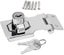 Drawer Cabinet Locks Padlock Hasp Lock Cam Lock Door Latches Lock With Screws Fo Carousel 1