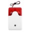 Durable 12v Wired Sound Alarm Strobe Flashing Light Siren Home Security,1pcs,red Carousel 4