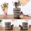 Cute Hedgehog Desk Pen Pencil Toothbrush Holder Resin - Work Carousel 2