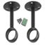 Curtain Rod Holder For Curtain Rod, Ceiling Bracket,2 Pieces Carousel 1