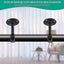 Curtain Rod Holder For Curtain Rod, Ceiling Bracket,2 Pieces Carousel 3