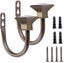 Curtain Hook Square Curtain Strap Brown 11m Carousel 1