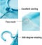 Hanging Storage Mesh Bag, Multifunctional Solid Color Laundry Peg Bag With Hook, Carousel 3
