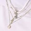 Golden Thin Chain Women Pendant Necklaces Shell Necklace New Jewelry Accessories Carousel 3