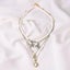 Golden Thin Chain Women Pendant Necklaces Shell Necklace New Jewelry Accessories Carousel 4