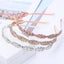 Flower Design Rhinestone Crystal Wedding Headband Bridal Headpieces Simple Desig Carousel 4