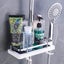 Shower Storage Rack Bathroom Organizer Shelf Shampoo Tray Stand No Carousel 3