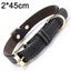 Leather Padded Dog Collar - Adjustable Dog Collar Cushion Carousel 2