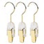 Large Hook Clip Set 3/5 Pcs Curtain Clips With Hooks Portable Metal Drying Clip Carousel 3