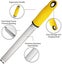 Kitchen Cheese Grater And Lemon Peeler - Sharp 18/8 Stainless Steel Blade - Ergo Carousel 2