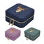 New Linen Box Multifunction Necklace Ring Earings Bracelet Box Organizer Girl Gi Carousel 3