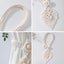 Leaf Tassels Curtain Tiebacks, Bohemian Tassel Tieback Hand-woven Cotton Curtain Carousel 3