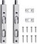 Mortise Lock Door Latch 6 Inch Sliding Latch Lever Handle Concealed Door Latch W Carousel 1