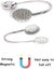 Magnetic Tiebacks For Curtains, Sparkling Crystal Flower Curtain Tiebacks Curt Carousel 2