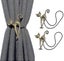 Magnetic Curtain Tiebacks, 2 Pcs Curtain Holder 40 Cm For Home Decor Carousel 1