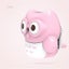 Manual Pencil Sharpener For Kid Cute Owl Design Pink Carousel 1