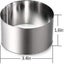 Mousse Rings Stainless Steel Cake Circle Cake Mold With Pusher, Smallbee 8cm Dia Carousel 4