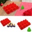 Mousse Cake Mold, 1 X 12 Hole Silicone Mold Christmas Tree Shape Fluted High Tem Carousel 4