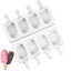 Popsicles,ice Cream Mold Popsicle Pastry Mold Silicone Food Grade,2pcs Carousel 1