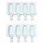 Popsicles,ice Cream Mold Popsicle Pastry Mold Silicone Food Grade,2pcs Carousel 3