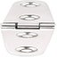 Marine Door Hinge, Stainless Steel Polished Strap Hinge Hatch Hinge Marine Boat Carousel 4