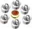 Mousse Rings Stainless Steel Cake Circle Cake Mold With Pusher, Smallbee 8cm Dia Carousel 1