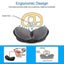 Memory Foam Mouse Wrist Rest Keyboard Wrist Rest Pad Anti-skid Mousepad Support Carousel 2