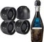 Sparkling Wine Stopper, Pack Of 4 Champagne Bottle Stoppers With Gift Carousel 1